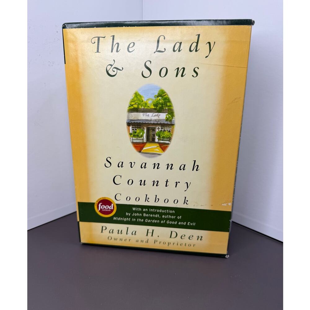 2 Book Set 1995 The Lady & Sons 2000 The Lady & Sons, Too Savannah Country Books